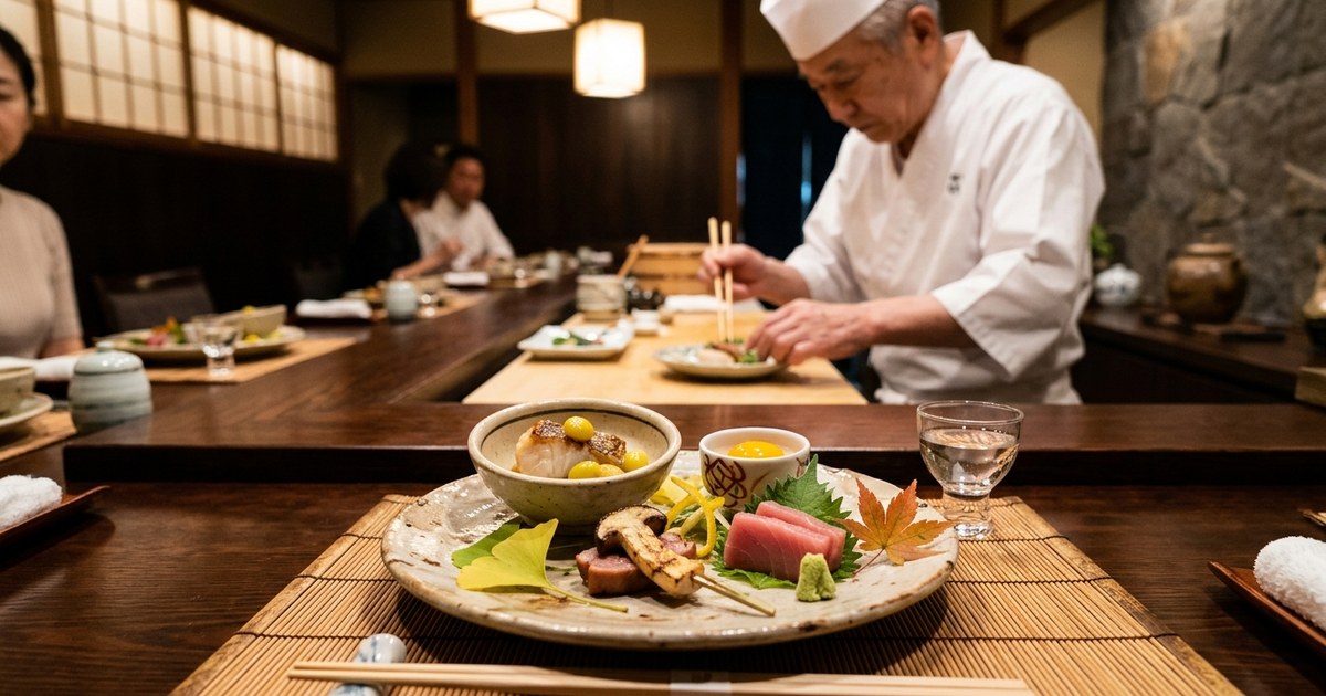 京都の懐石料理「飯田」の季節を紡ぐ献立と初心者が知っておくべき茶道の作法