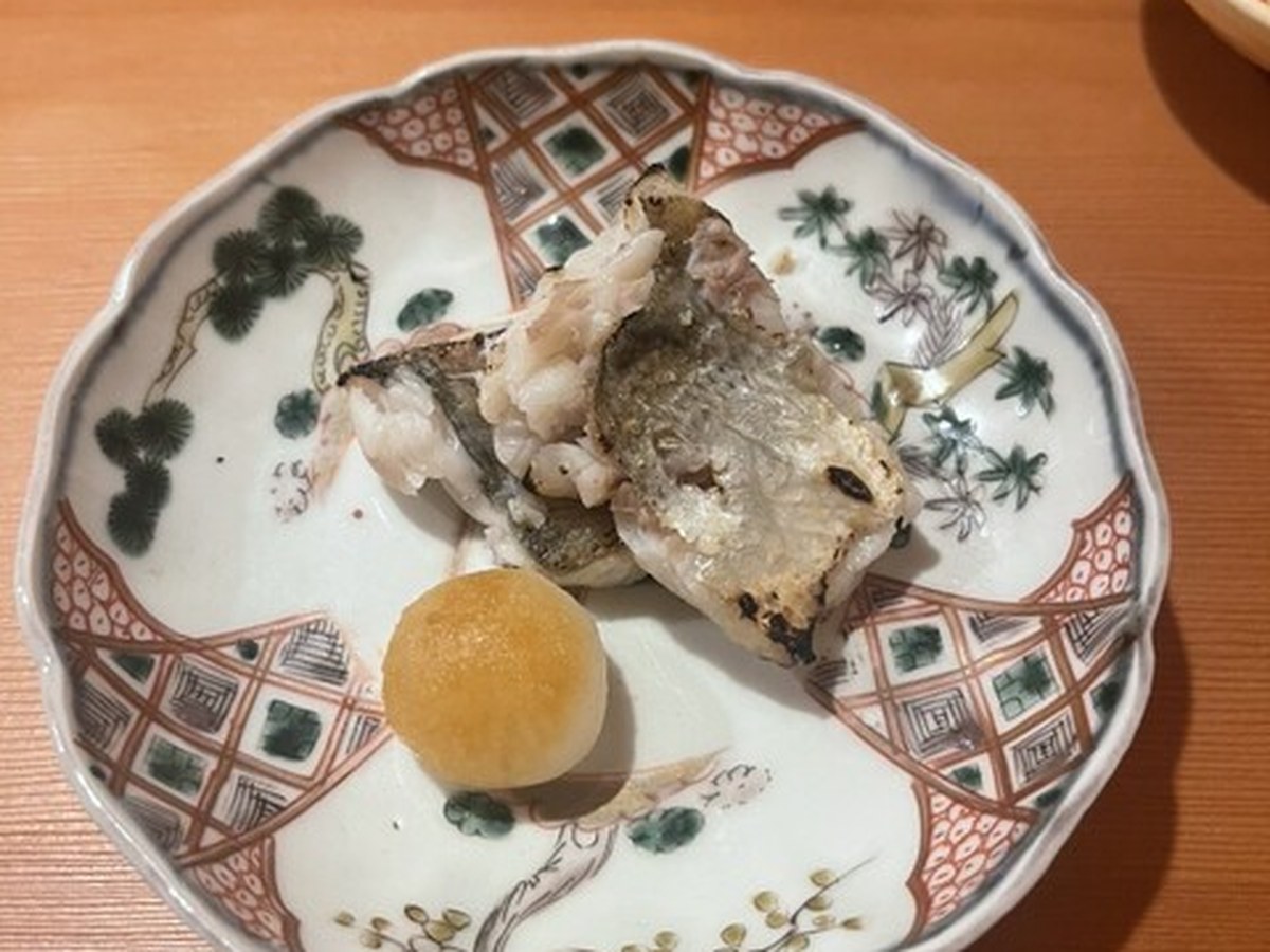 鮨 あらいで実際にいただいた料理（4/10）
