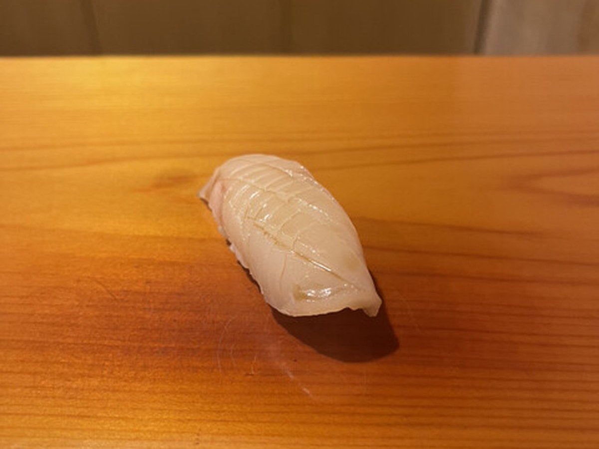 鮨 あらいで実際にいただいた料理（8/10）