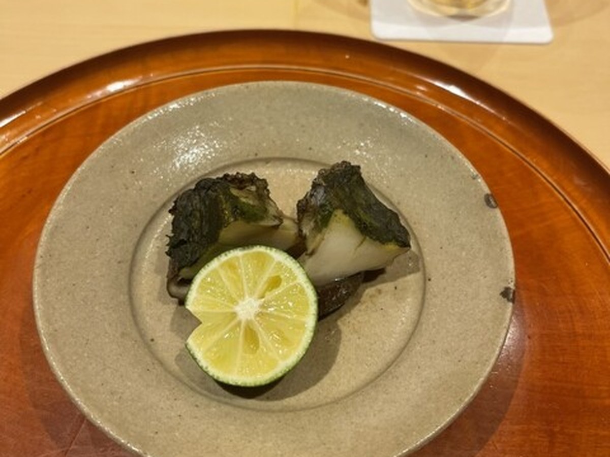 銀座 しのはらで実際にいただいた料理(9/10)