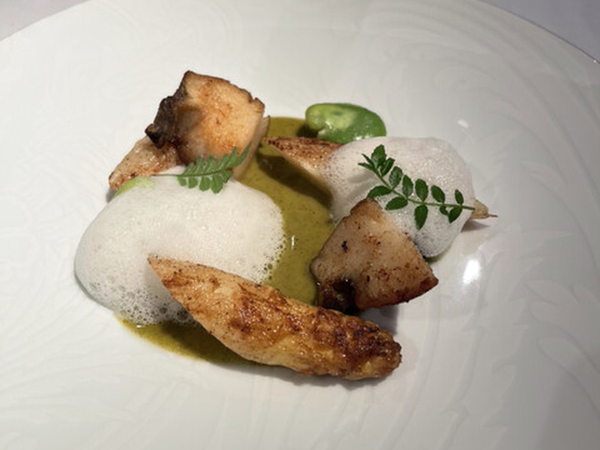レストランひらまつ 広尾で実際にいただいた料理（5/10）