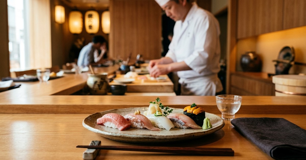 銀座の極上寿司「さわ田」の魅力を徹底解剖!握りの流れと訪れる際の注意点