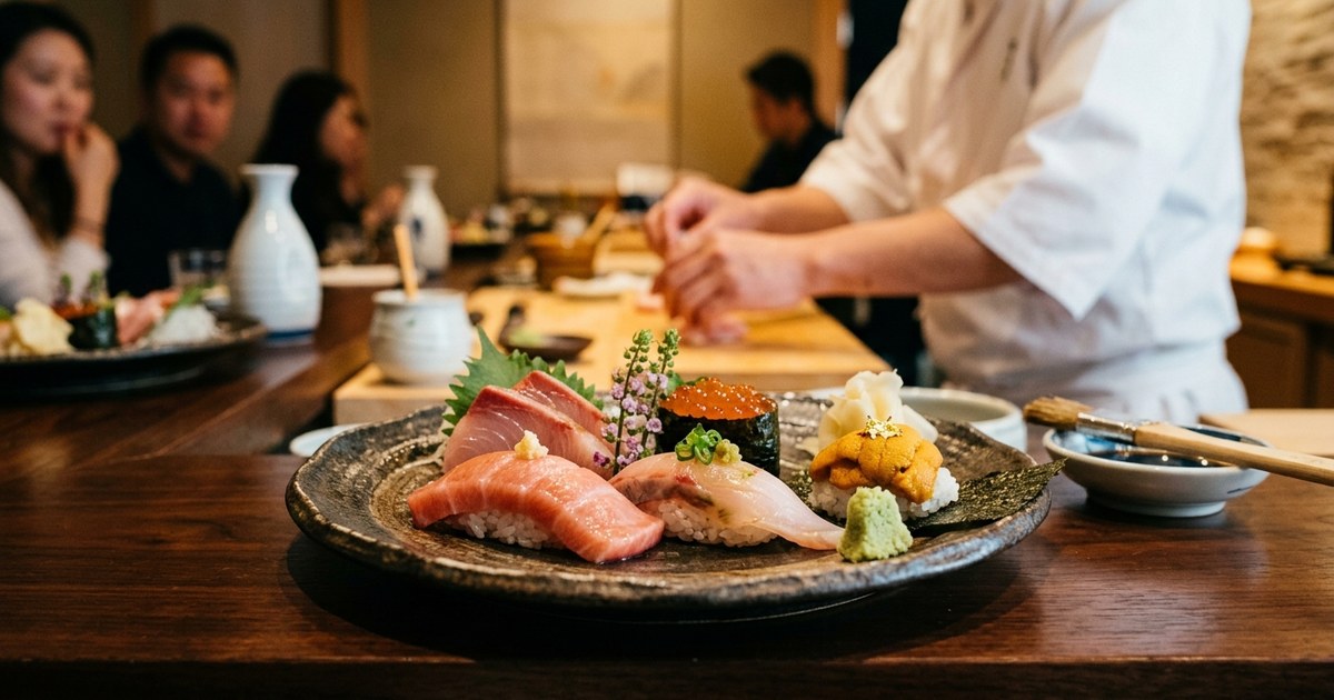 大阪・谷町六丁目の人気寿司「鮨 三心」を特集！独自のアプローチと予約のコツ