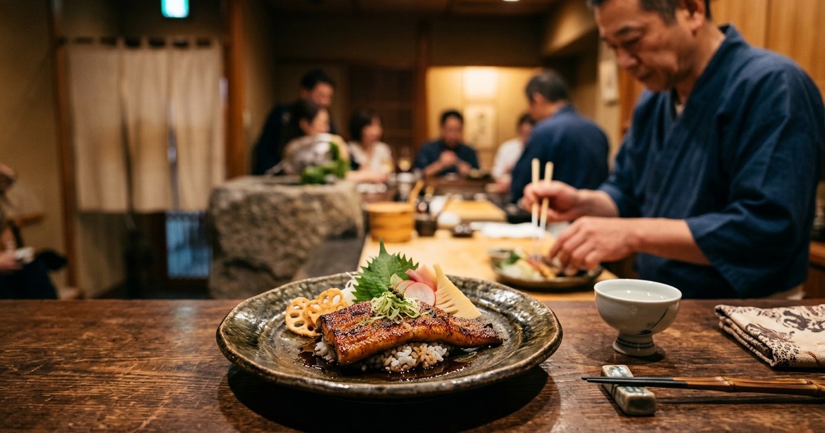 静岡のうなぎ名店「瞬」の魅力を解説｜炭火の香ばしさと独自の仕込みが生む極上の一客