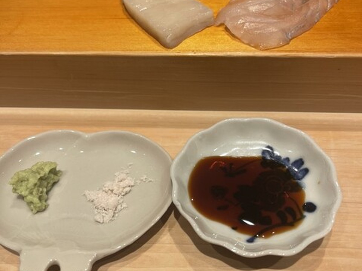 鮨 はしもとで実際にいただいた料理（3/10）
