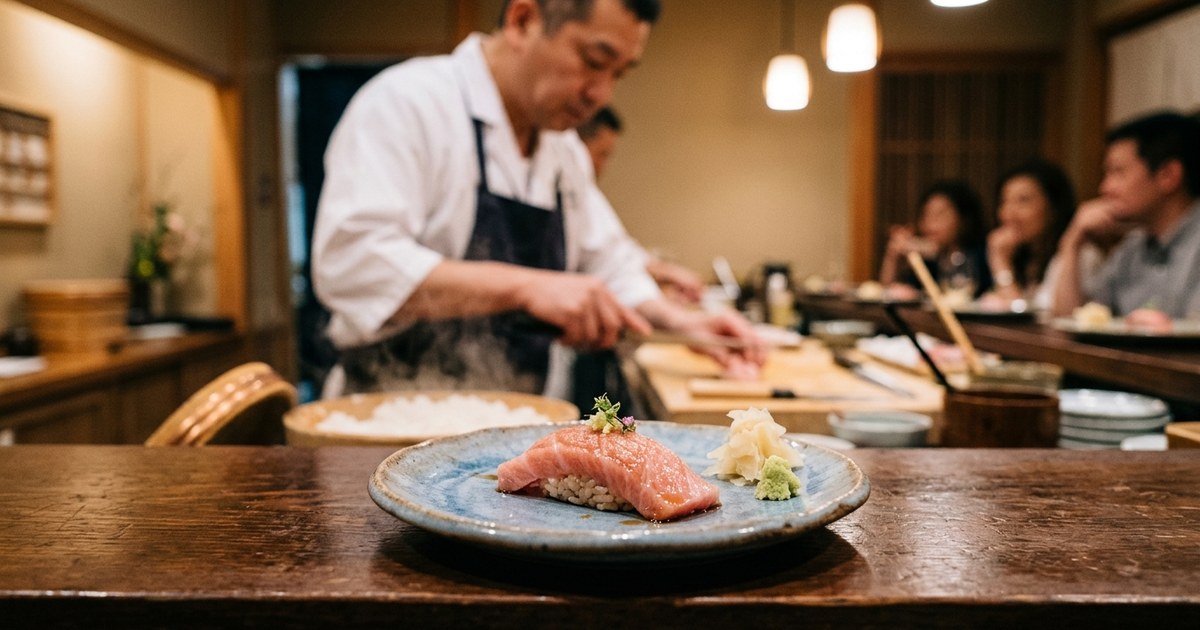 福岡・薬院大通の寿司「近松」が紡ぐ極上の握り|シャリとネタが調和する至福のコース
