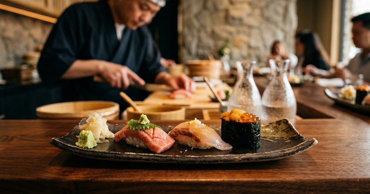 東京都赤羽橋の寿司店「東麻布 天本」つまみと握りの流麗な構成と予約時の心構えを解説