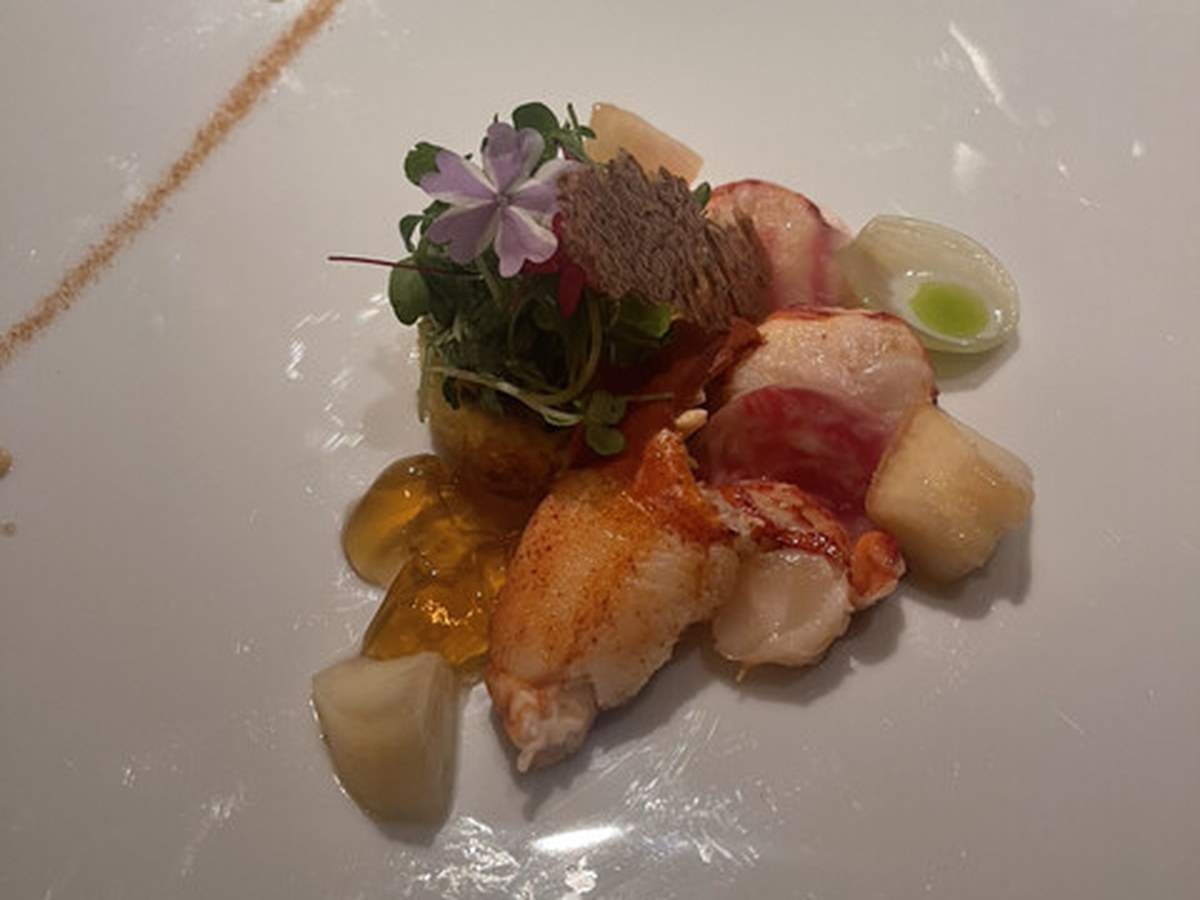 AZUR et MASA UEKIで実際にいただいた料理（2/10）
