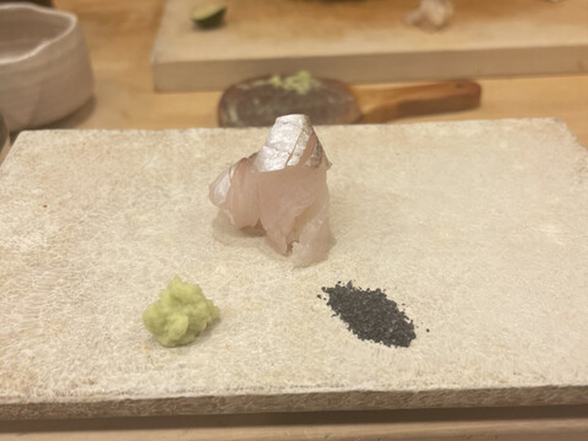 鮨 冨味で実際にいただいた料理（2/10）