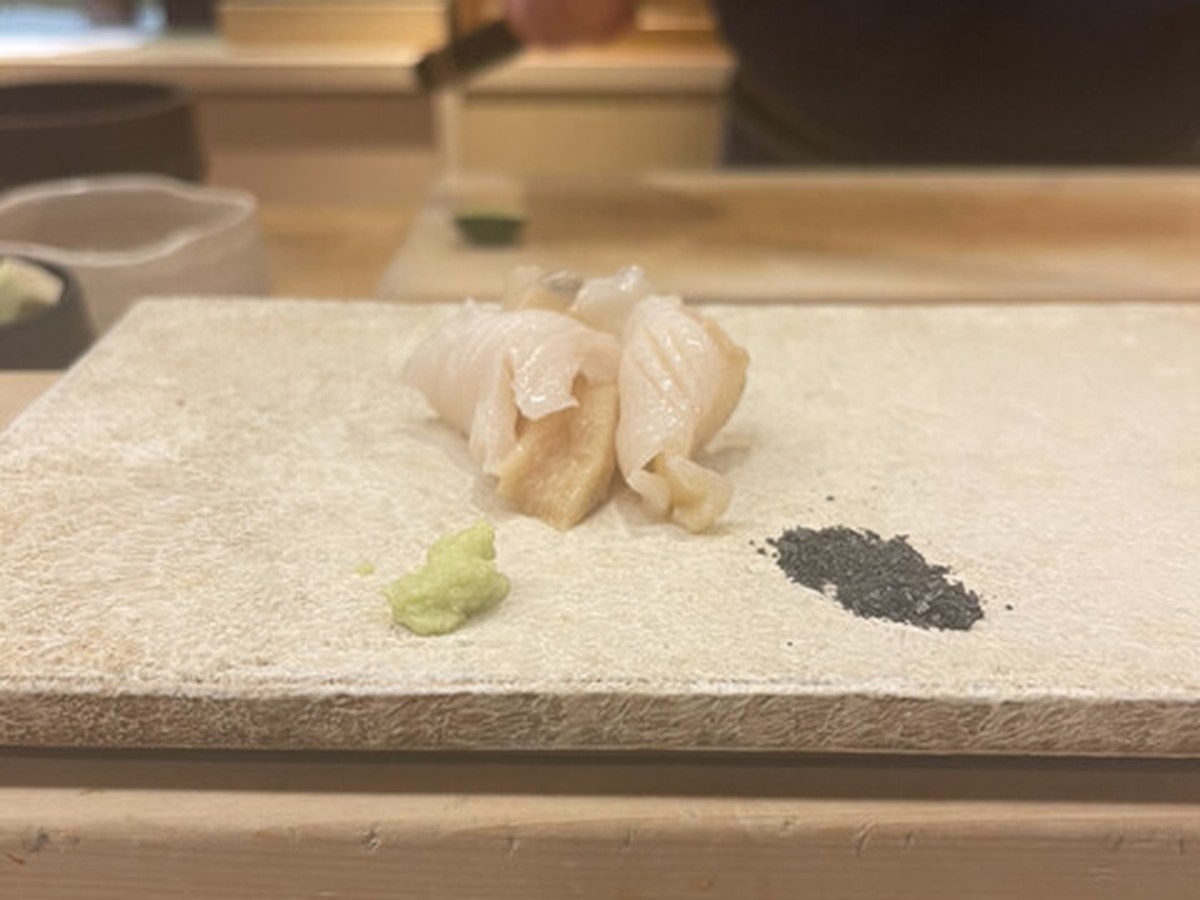 鮨 冨味で実際にいただいた料理（3/10）