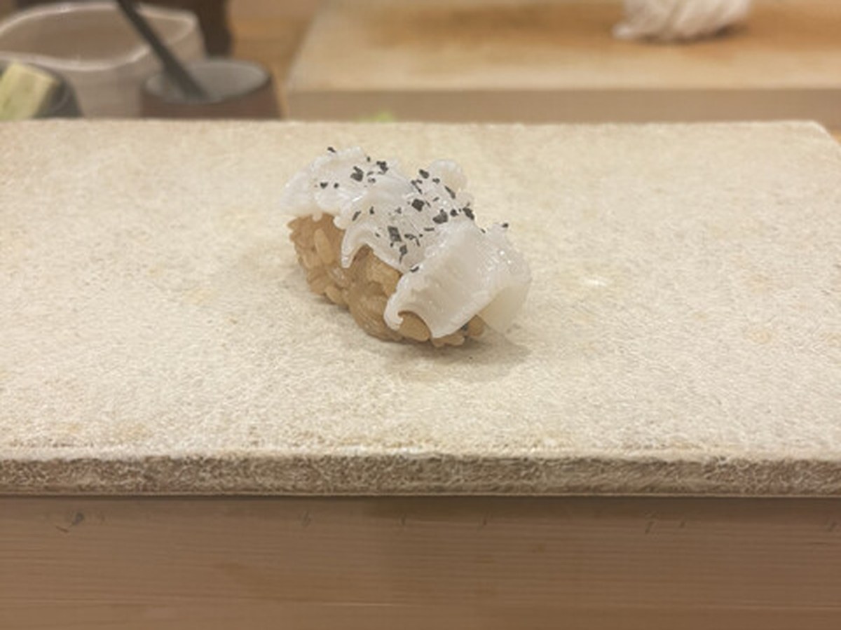 鮨 冨味で実際にいただいた料理（6/10）