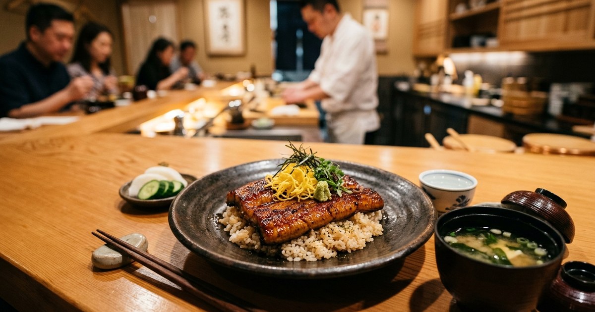 池袋のうなぎ名店「かぶと」の予約難易度は?部位ごとに変わる焼きと仕込みのこだわり