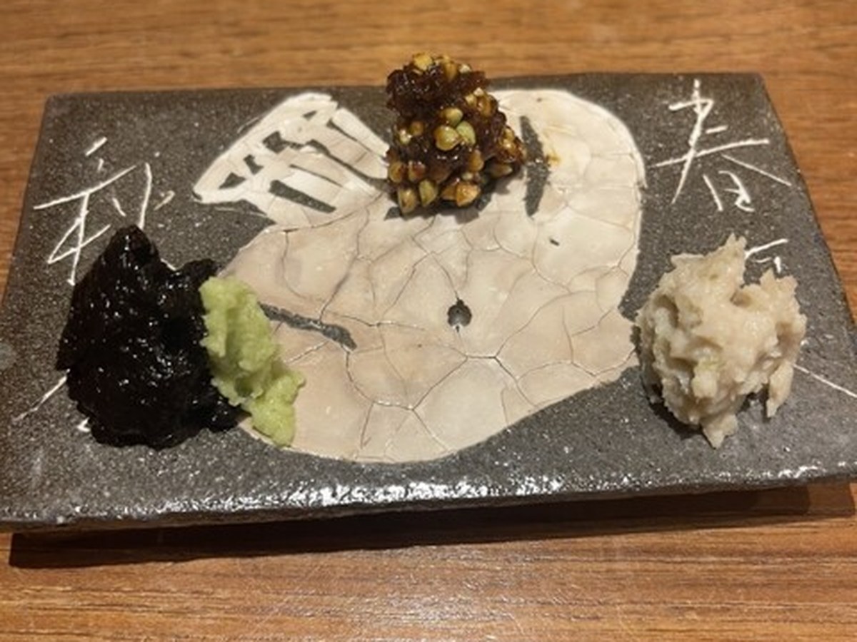 蕎麦 流石で実際にいただいた料理（2/3）